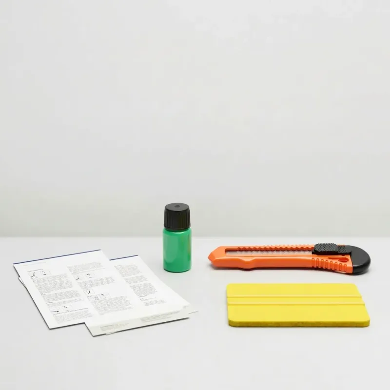 Montagewerkzeug-Set für kleine Glasflächen